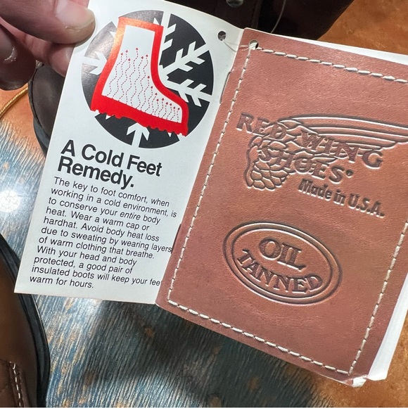 VTG New Red Wings 1212 SUPERSOLE MEN'S INSULATED WATERPROOF boot - Picture 12 of 16
